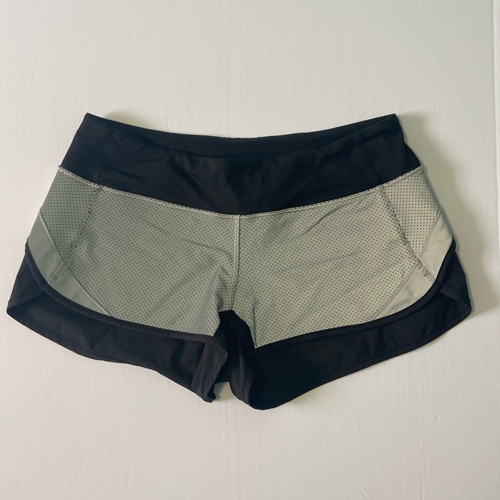 Lululemon reflective running shorts, size 6